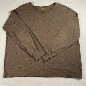 NWOT Polo Ralph Lauren Brown Long Sleeve